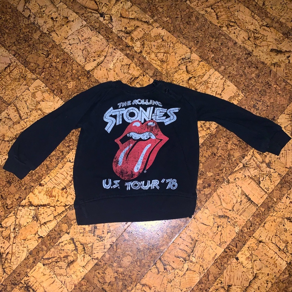 Rolling Stones 1978’ Tour Baby Sweater Size 18M
